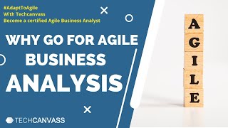 Why Agile Business Analysis? | Techcanvass