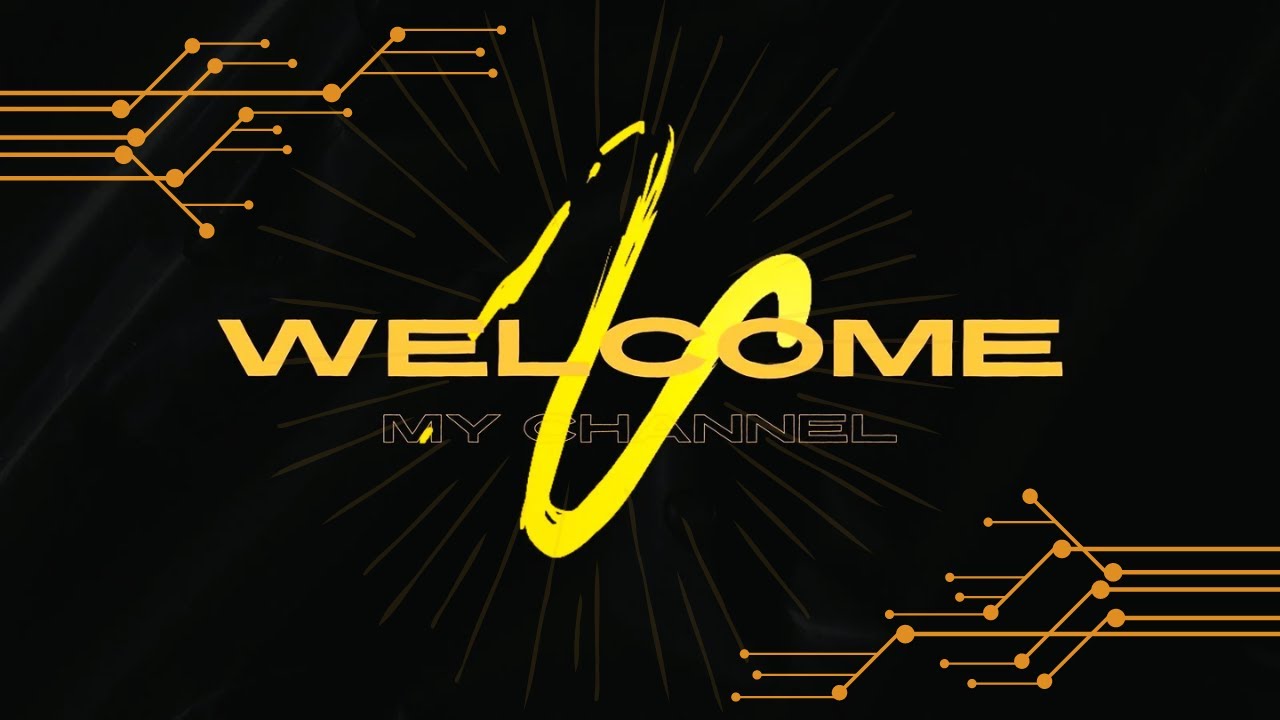 Welcome To My Channel Intro Youtube Welcome To My Channel Intro Youtube
