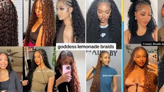 💯 15 Stunning Goddess Braids Hairstyles for Ladies 2025 | Elegant & Trendy Protective Styles Braids