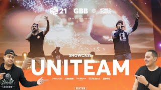 Uniteam | GRAND BEATBOX BATTLE 2021: WORLD LEAGUE | Showcase | REACTION