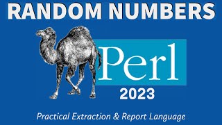 Perl Programming - Random Numbers 2023