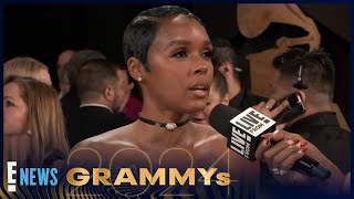 Janelle Monáe Details Her "Classic, Timeless & Futuristic" Red Carpet Fashion | 2024 GRAMMYs | E!