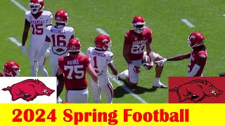 Team White vs Team Red, 2024 Arkansas Football Spring Game