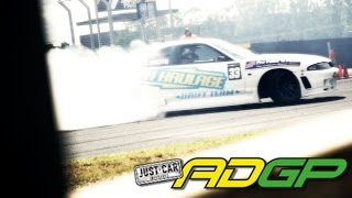 TITLEFIGHT! Just Car Insurance Australian Drifting GP Rd4 -  7mate TV Coverage Part 1