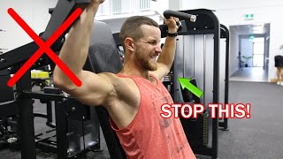 How to PROPERLY Shoulder Machine Press (LEARN FAST)