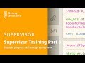 Supervisor Training Series Video 4: Evaluate progress and manage survey team