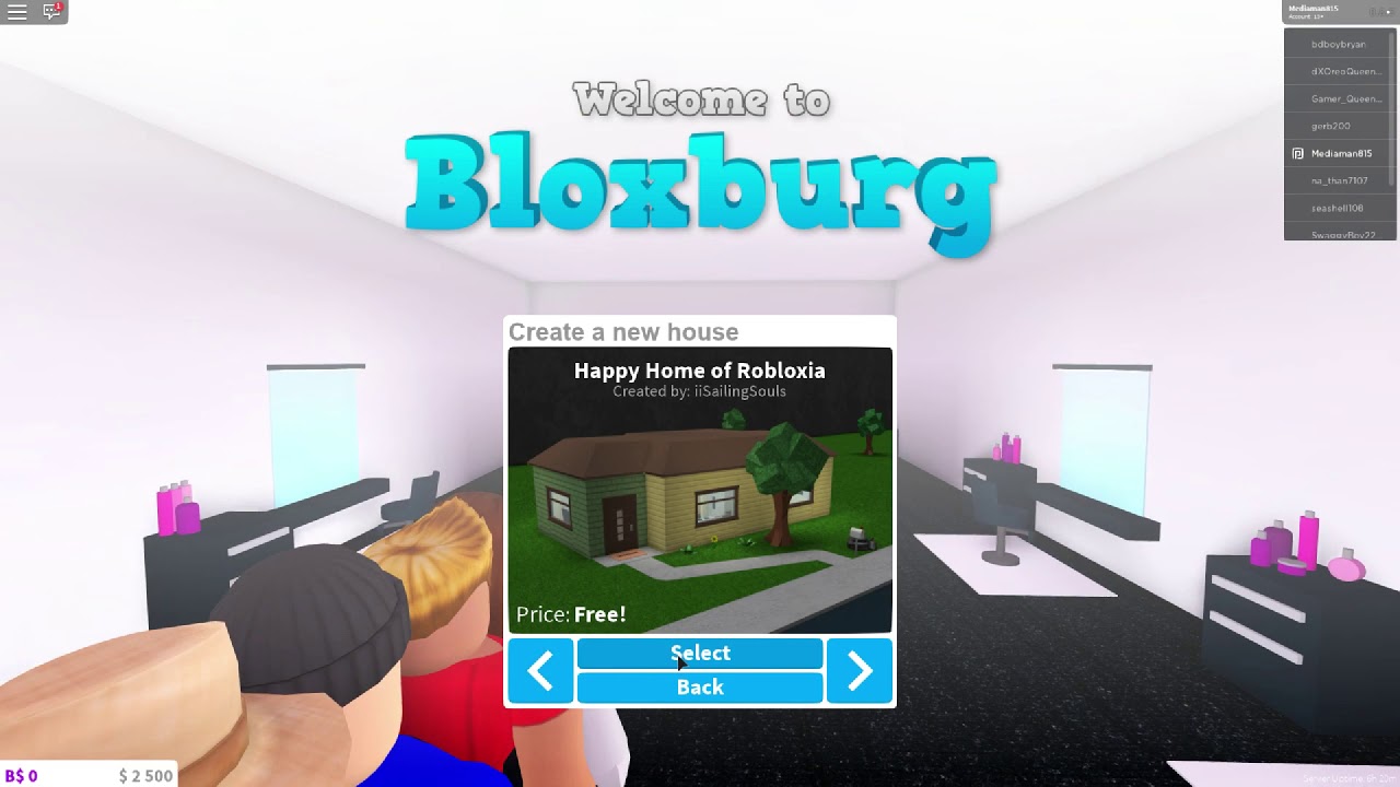 Welcome Bloxburg Live Playthrough - YouTube