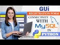 Python GUI Login Form with mysql | Prosftwares