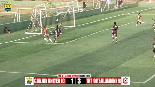 Gunjur United 1 - 3 TMT Football Academy ⚽GFF 2nd Division (Round 2) Highlights