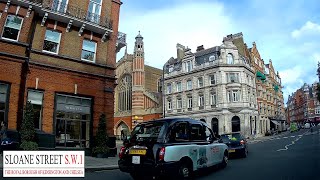 A Drive Through London Sloane Street (Belgravia)