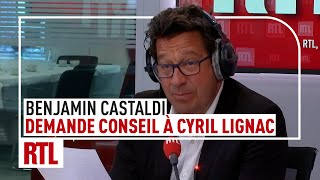 LAURENT GERRA - Benjamin Castaldi demande des conseils de cuisine à Cyril Lignac