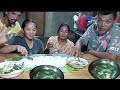 TINOLANG ISDA/FISH SOUP PARA SA PAMILYA NI MASTER || MUKBANG