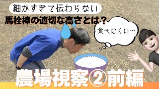 143.育成舎の飼槽と環境　前編【へっぽこ獣医師と話す】