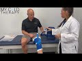 step by step guide applying the breg polar care cube regular knee pad