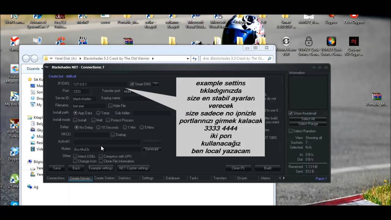 Blackshades 5 3 Tutorial Youtube