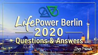 Dani talks about LifePower fundamentals - Questions and Answers