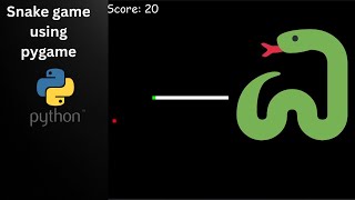 How To Make Snake game In Python [Python tutorial] 🐍