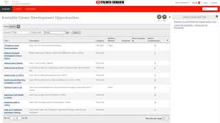 Employee Personal Development in UltiPro
