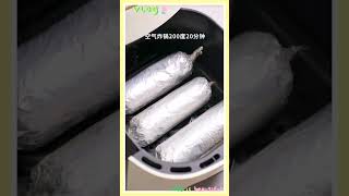 鸡肉卷 | 气炸锅料理 Air Fried Chicken Roll #shorts #cooking #food