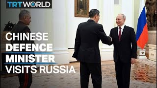 Putin meets China's defence minister Li Shangfu in Moscow