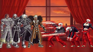 [KOF Mugen] Shadow Gnawing Vs Nest Bosses Team