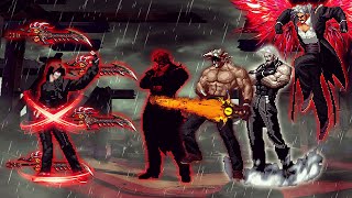 [KOF Mugen] Orochi Element Kyo V Ultimate Bosses Rugal Team