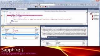 Sapphire 3 - visual Ruby Programming for Windows