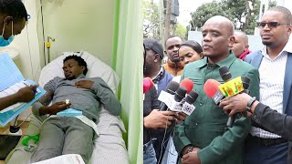 FINALLY RUTO POINTMAN DENIS ITUMBI SPEAKS AFTER RUTO MC CHIPUKEEZY WAS ADMITED IN HOSPITAL