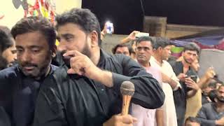 Syed raza Abbas shah 9 Muharram hamzay Wali 2022