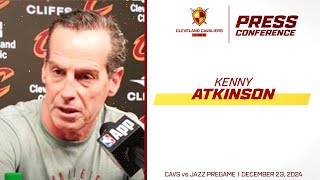 Cleveland Cavaliers Head Coach Kenny Atkinson Pregame Press Conference Dec. 23 Vs. Jazz