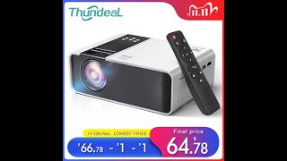 ALIEXPRESS: ThundeaL HD Mini Projector TD90 Android WiFi Projector Video Home Cinema 3D HDMI Movie