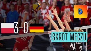 Siatkówka kobiet Polska Niemcy 3-0 Mistrzostwa Europy 1/8 Finału Skrót Meczu 2023