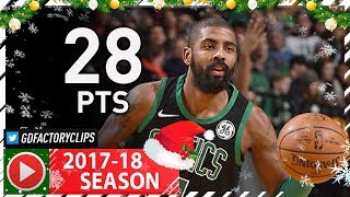 Kyrie Irving Full Highlights vs Nets (2017.12.31) - 28 Pts, 8 Reb