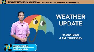 Public Weather Forecast issued at 4AM | April 05 2024 - Friday