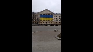 Украина Запорожье Центр Взрывы Тревога 28.02.2022