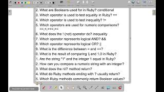 booleans in ruby