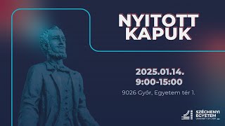 Felvételi tájékoztató - NYITOTT KAPUK 2025