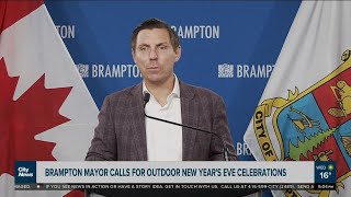 Brampton mayor encourages outdoor New Year's Eve celebrations