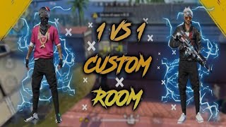 Free fire costom room 1 vs 4 for a subscriber com and plaing together with live stream