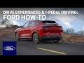 Mustang Mach-E Drive Experiences & 1-Pedal Driving | Ford How-To | Ford