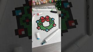 🎄Christmas Pixel art ideas!? #christmas #christmasdecor #art #drawing #artideas #pixelart #pixel ￼