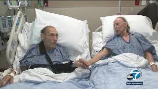 Couple married for 66 years renews vows while hospitalized