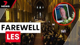 Melbourne’s emotional goodbye to social worker Les Twentyman | 7 News Australia