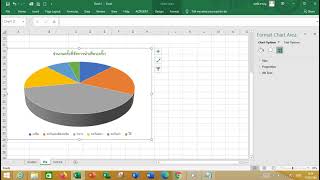 How To Make A Pie Chart In Excel. การสร้างกราฟวงกลม