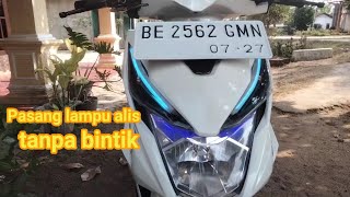 Cara pasang lampu alis tanpa bintik di motor beat_TriSeff