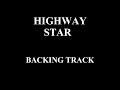 HIGHWAY STAR - ( DEEP PURPLE ) - BACKING TRACK