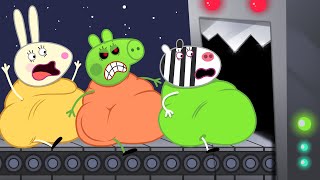 OMG...Please Stop, ZOMBIES Mummy Obesity Eats Everything?? | Peppa Pig Funny Animation