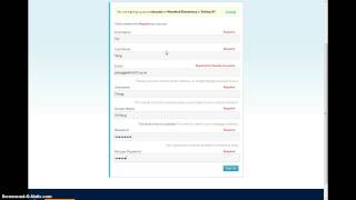 Creating a MBC account