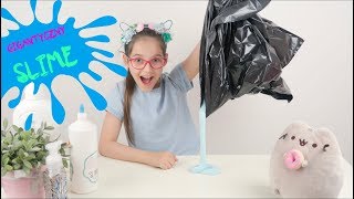 ♥ ROBIĘ SLIME W GIGANTYCZNYCH WORKACH NA ŚMIECI | Pusheen Girl