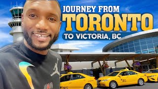 Toronto to Victoria, BC with Porter Airlines |  Affordable Luxury with Free Drinks and Treats